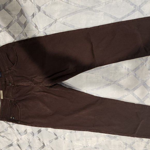 AG Adriano Goldschmied - Graduate Sueded Sateen 34x32 ($198 New) - Picture 2 of 9